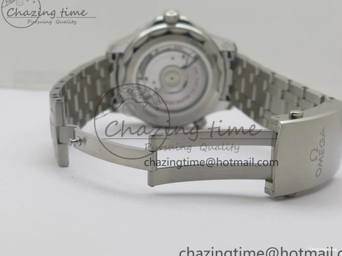 0401 Seamaster Diver 300M ORF 1:1 Best Edition Blue Ceramic Gray Dial on SS Bracelet A HighQuality 7867